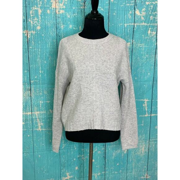Rails oversize gray cashmere wool long sleeves sweater size XS - Picture 9 of 9